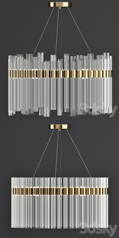 Cb2 Orion Glass Crystal Chandelier